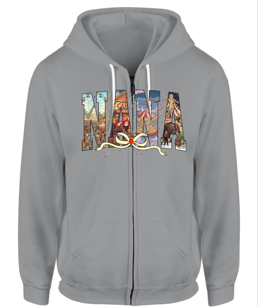 NANA Christmas Zip Hoodie – ZH1