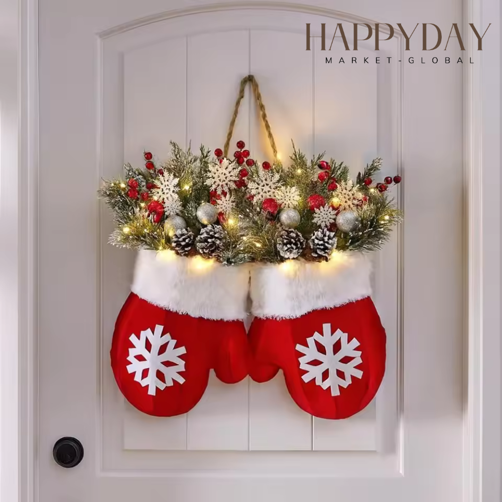 Xmas Flower Wreath