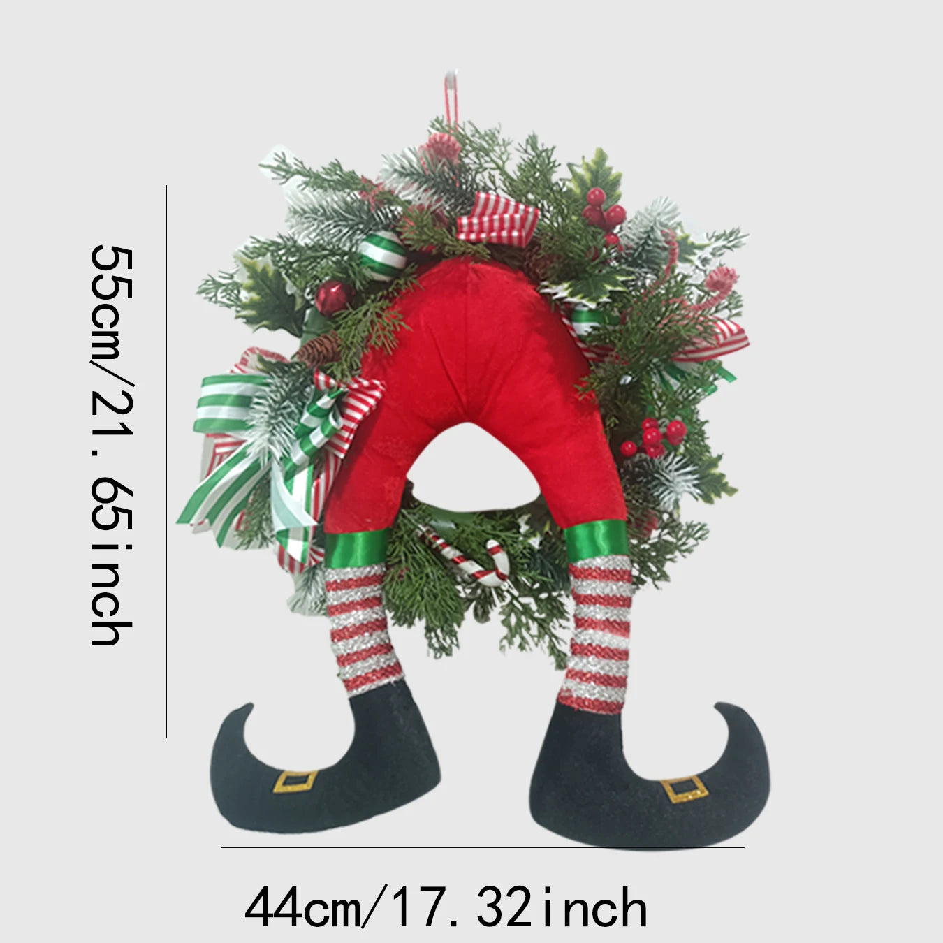 Cheeky Elf Butt Wreath