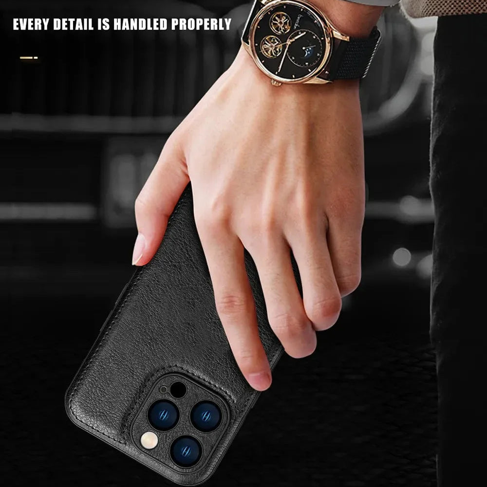 Handcrafted Soft Leather IPhone Case
