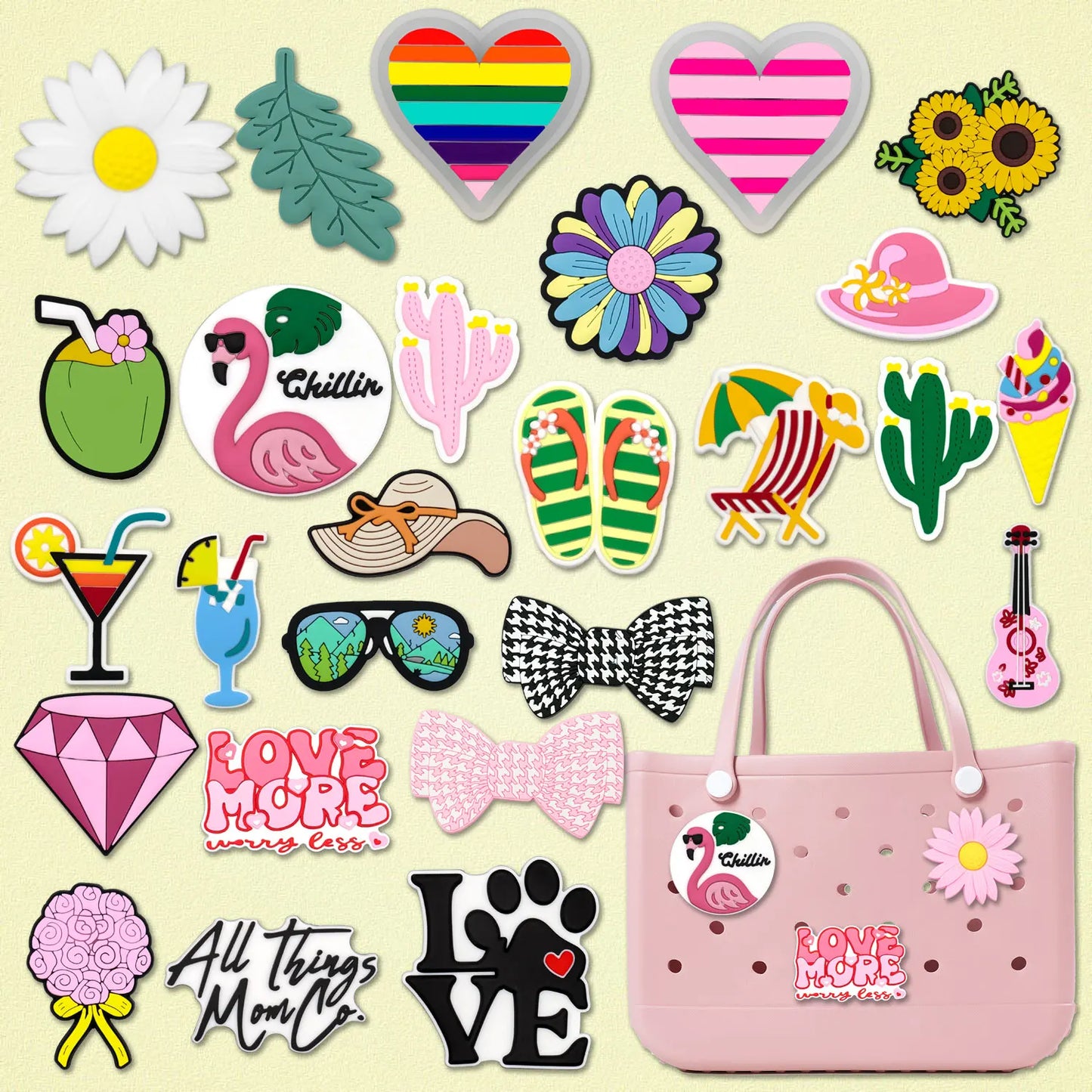 EVA Plug in Charm - For Bag Hot Charm