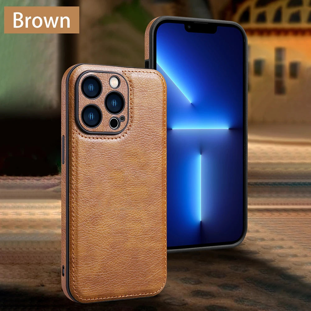 Handcrafted Soft Leather IPhone Case
