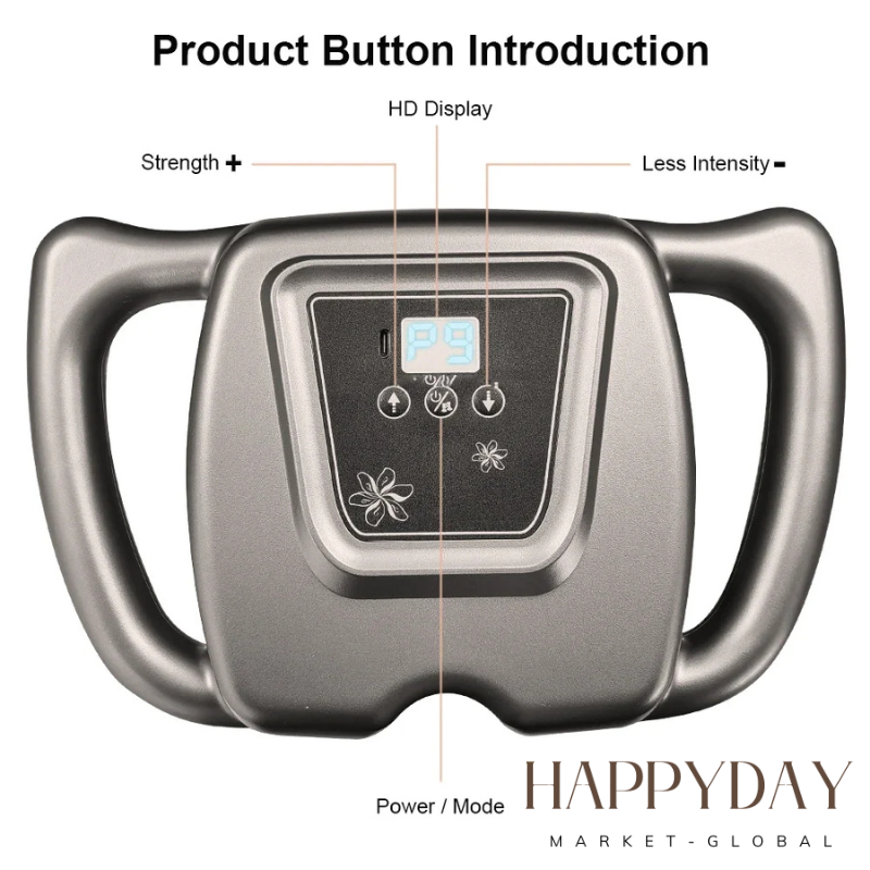 HAPPYDAY - Deep Tissue Massage Gun | 16 Heads Fascia Muscle Massager
