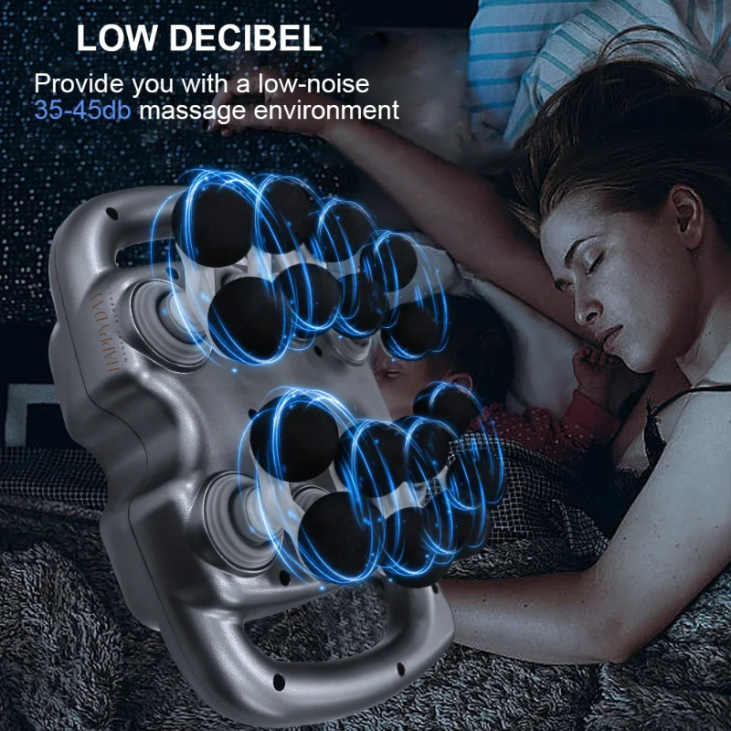 HAPPYDAY - Deep Tissue Massage Gun | 16 Heads Fascia Muscle Massager