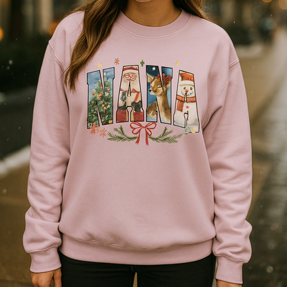 NANA Christmas Crewneck Sweatshirt – CS1