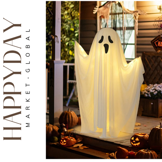 Glowing Standing Ghost – 165cm LED