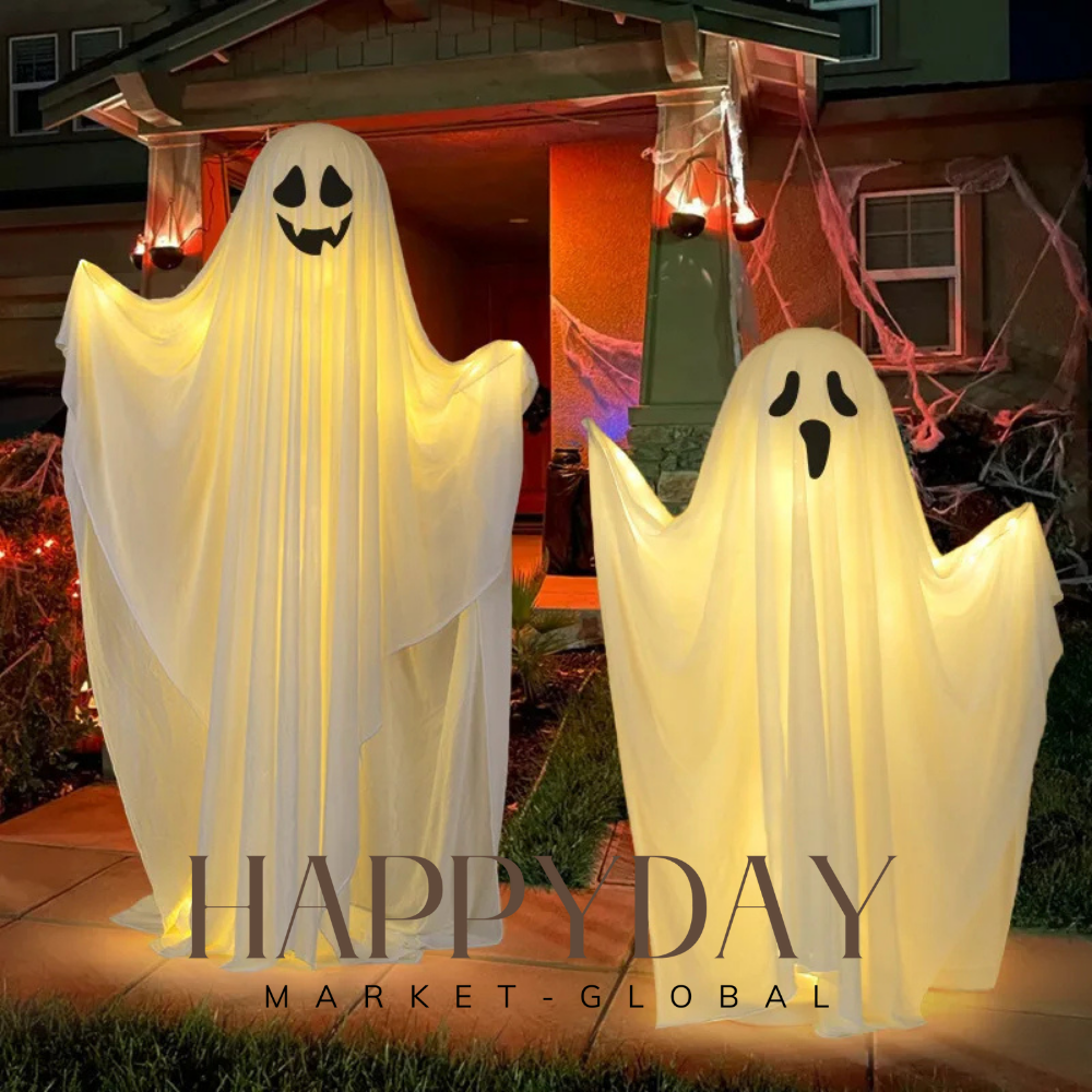 Glowing Standing Ghost – 165cm LED