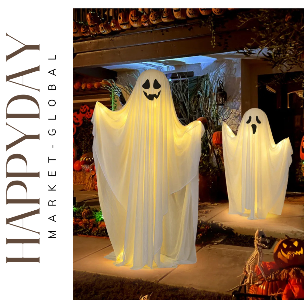 Glowing Standing Ghost – 165cm LED