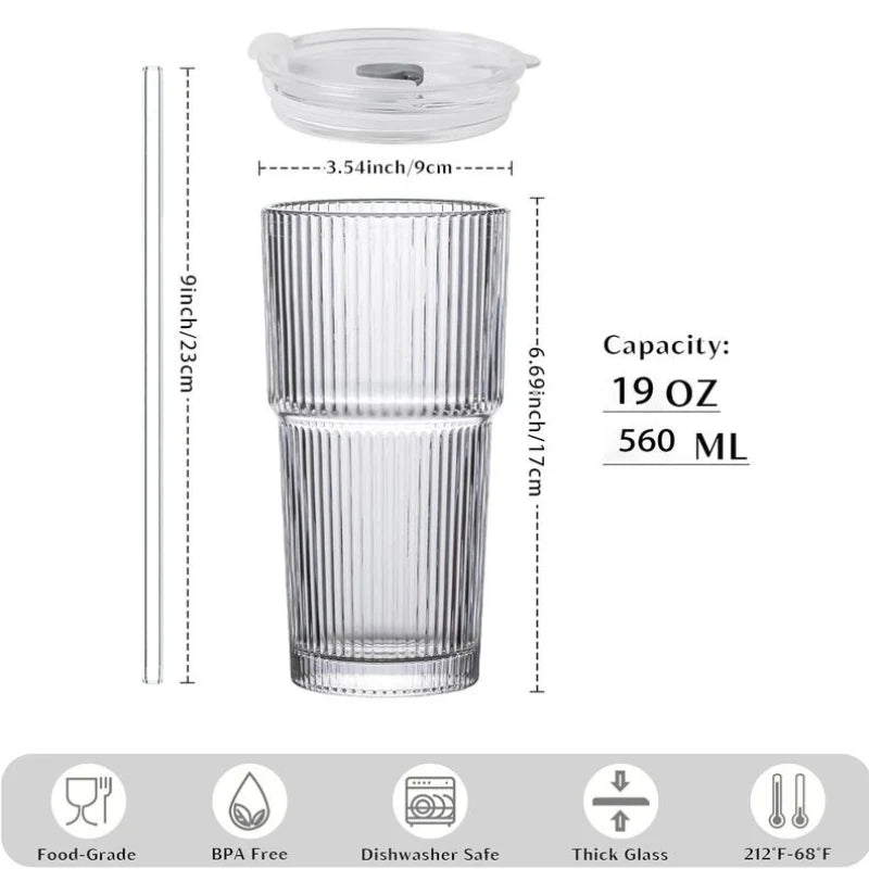 RIBBO GLASS TUMBLER