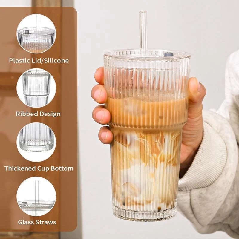 RIBBO GLASS TUMBLER