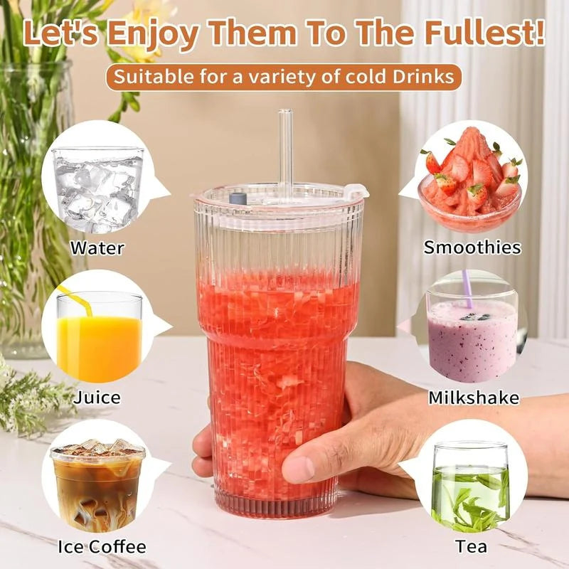 RIBBO GLASS TUMBLER