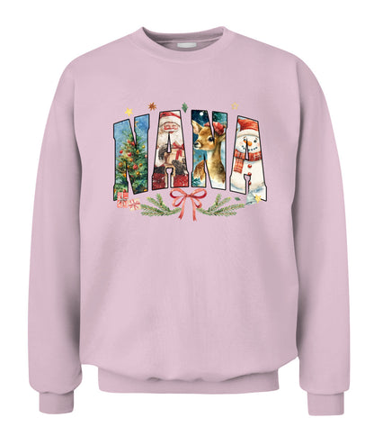 NANA Christmas Crewneck Sweatshirt – CS1