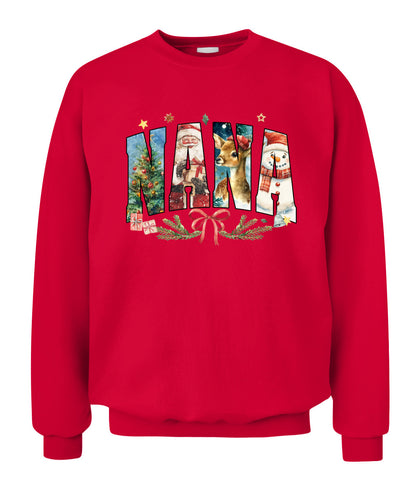 NANA Christmas Crewneck Sweatshirt – CS1