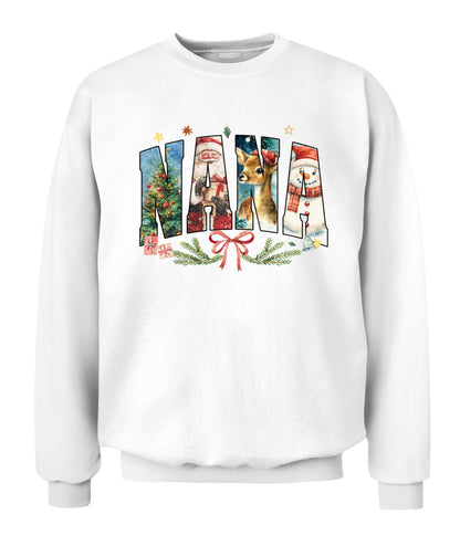 NANA Christmas Crewneck Sweatshirt – CS1