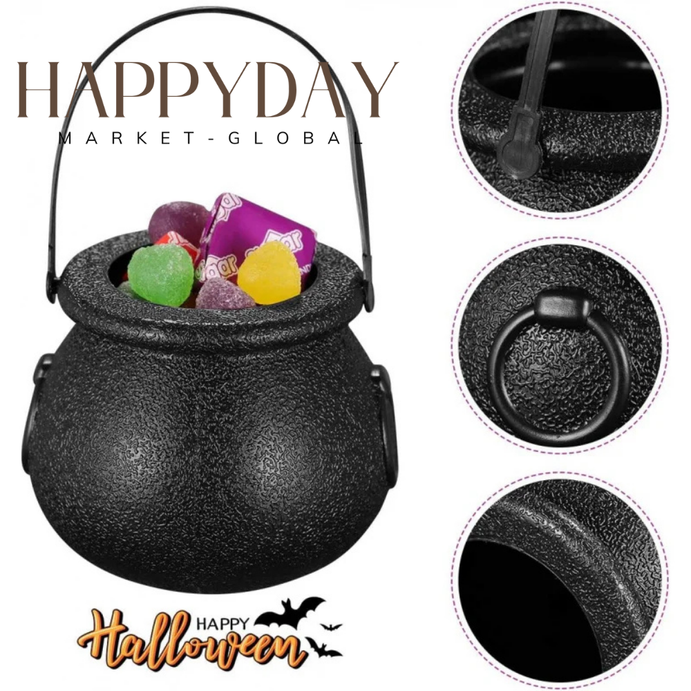 Mini Cauldron Buckets - Halloween Candy Holders