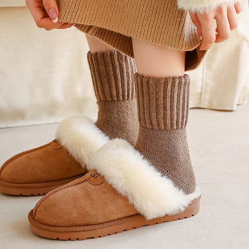 5 Pack - Women's Wool Socks - Buy 1 Free 1