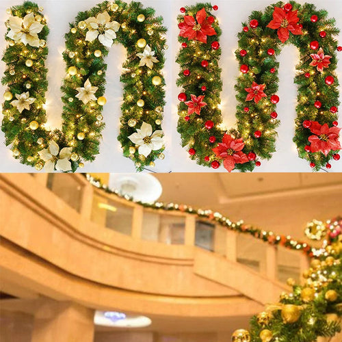 2.7m (106.5In) Luxury LED Christmas Garland