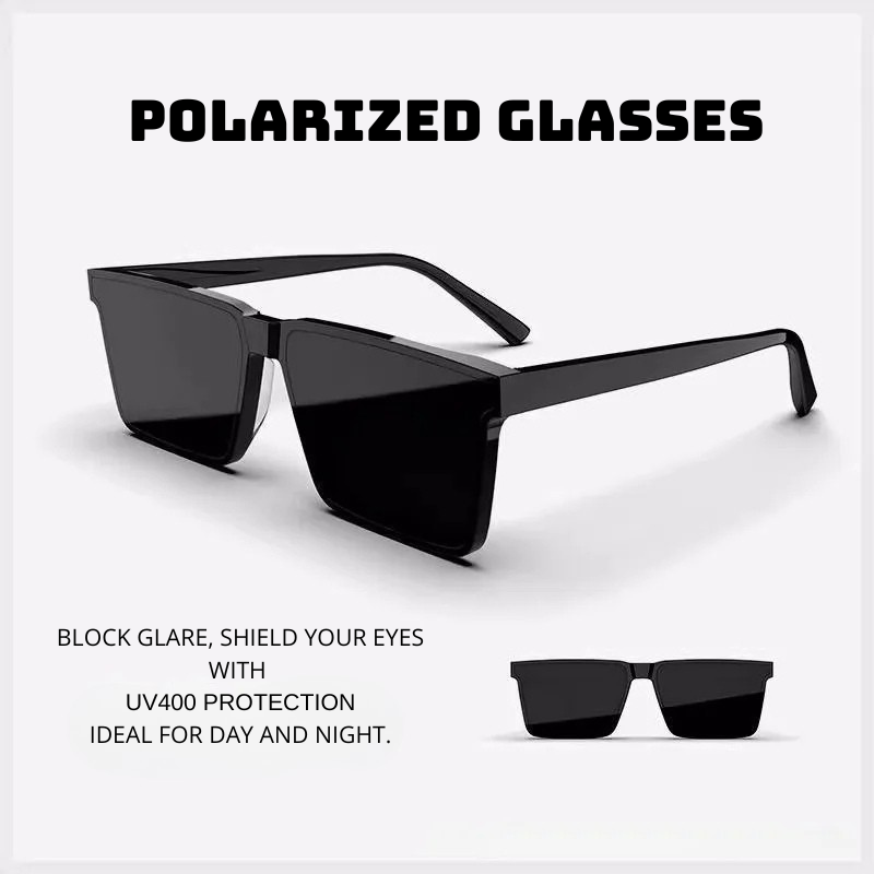Premium Geometric Square Sunglasses – Modern Style, Ultimate Eye Protection