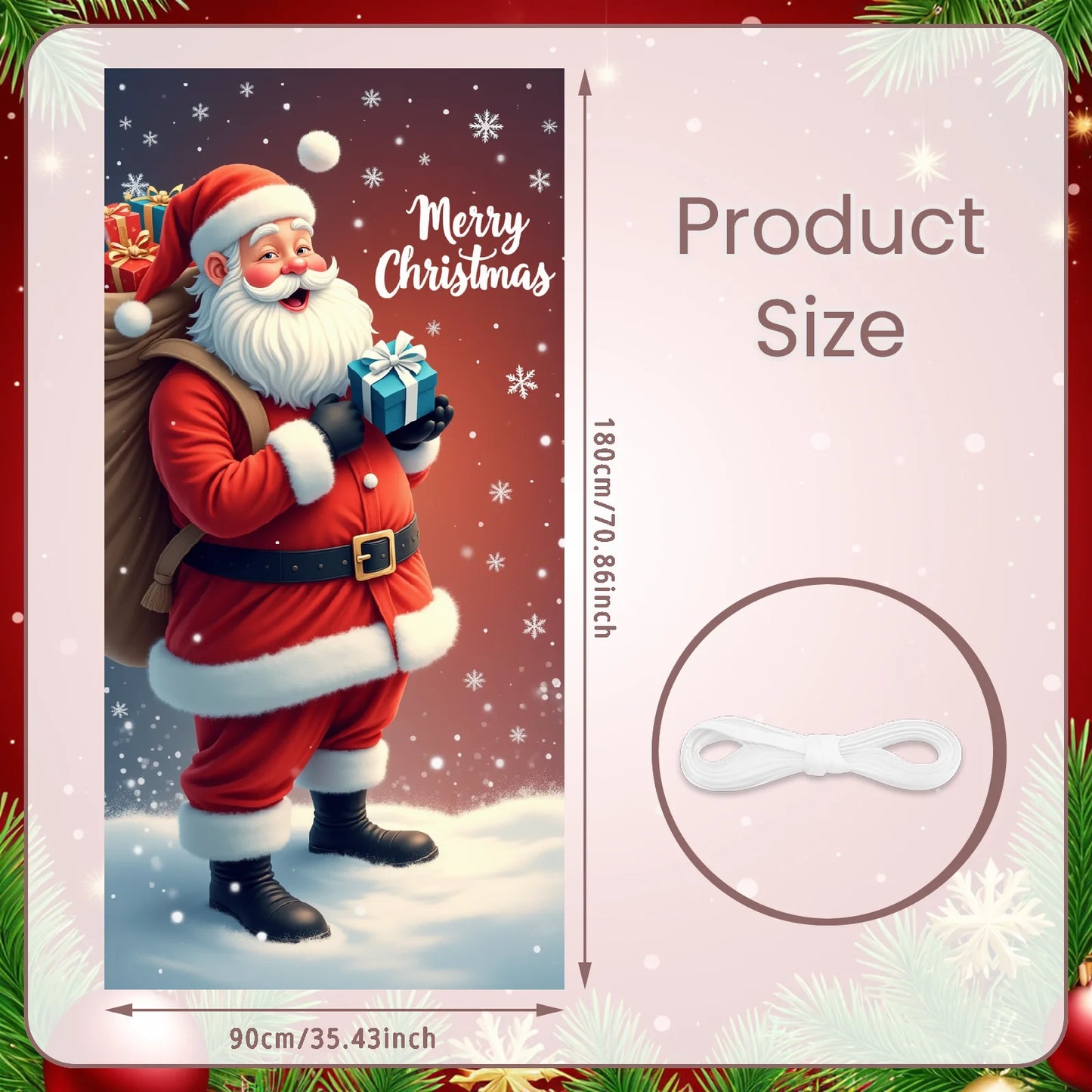 Christmas Door Cover Decorations