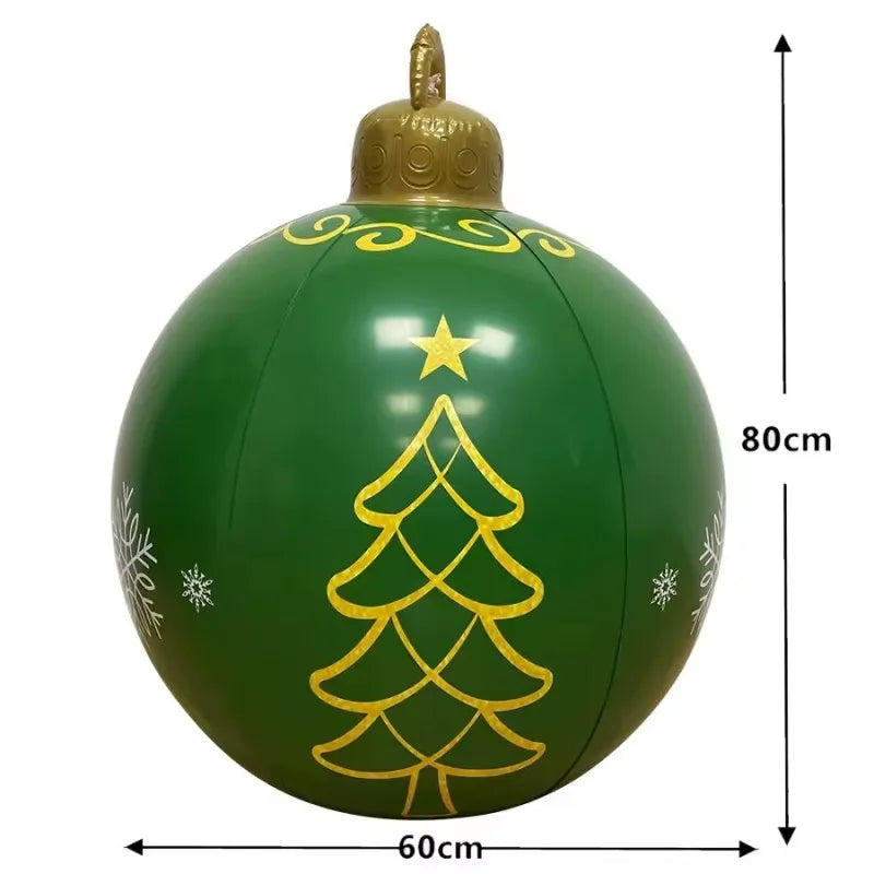 Giant Inflatable Christmas Ball — Make Your Yard Shine This Holiday!