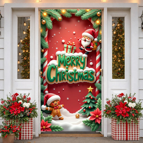 Christmas Door Cover Decorations