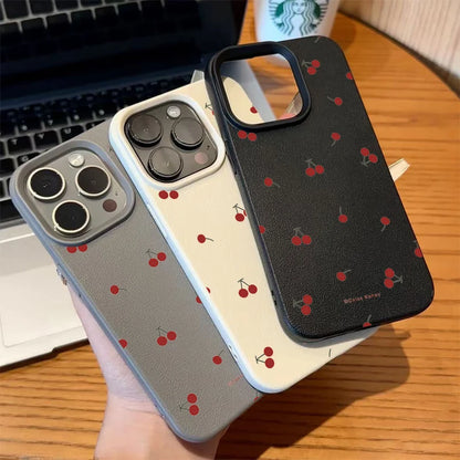 Cute Cartoon Cherry IPhone Case