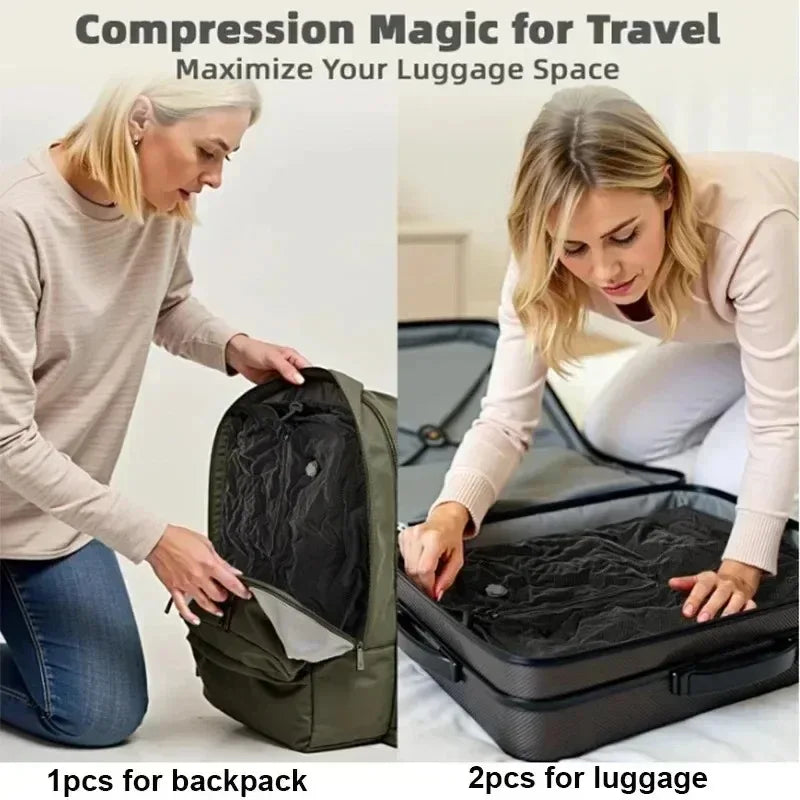Vacuum Compression Bag Travel – Compact Storage Made Simple