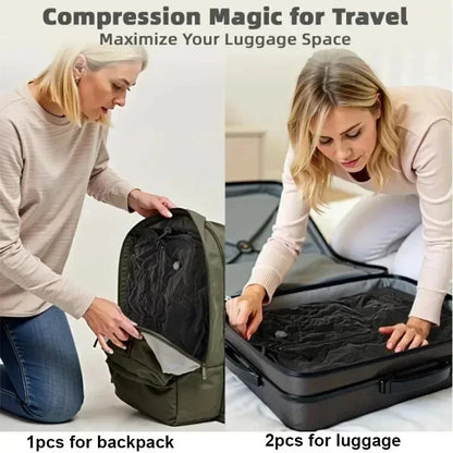 Vacuum Compression Bag Travel – Compact Storage Made Simple