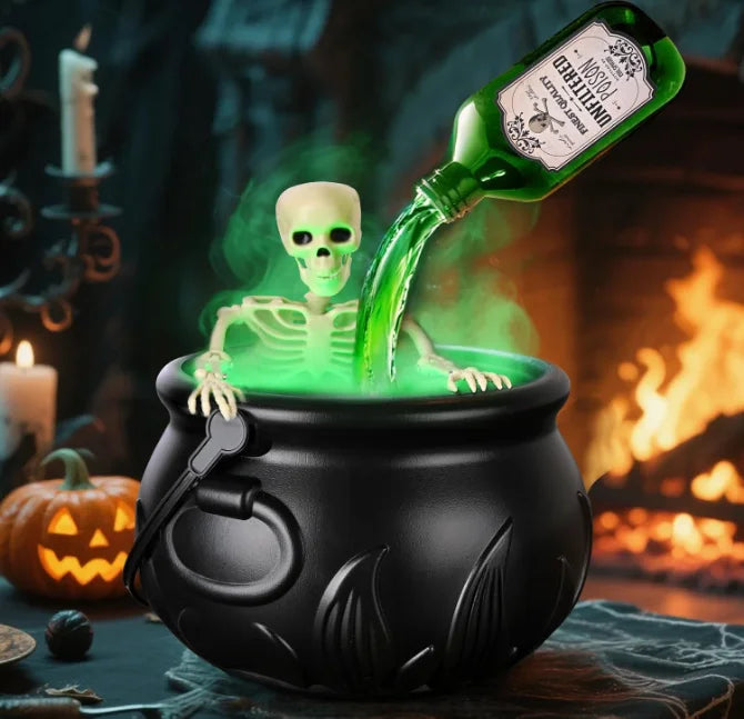 Floating Wizard Bowl – Magic Halloween Decor Prop