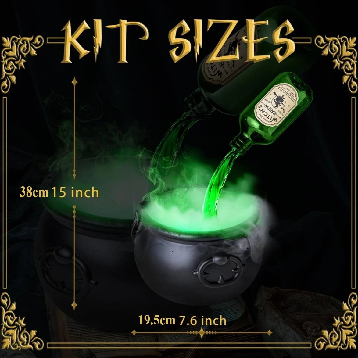 Floating Wizard Bowl – Magic Halloween Decor Prop