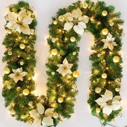 2.7m (106.5In) Luxury LED Christmas Garland