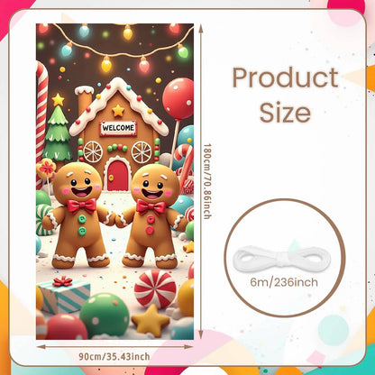 Christmas Door Cover Decorations