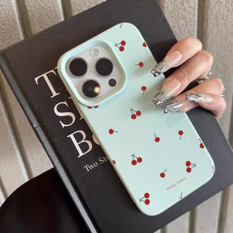 Cute Cartoon Cherry IPhone Case
