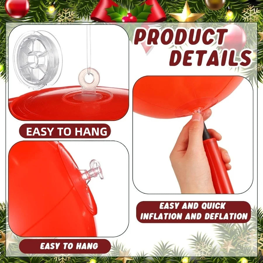 Giant Inflatable Christmas Ball — Make Your Yard Shine This Holiday!