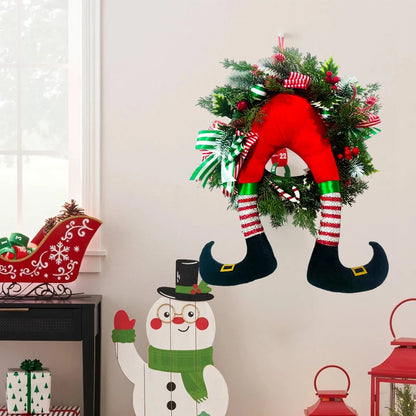 Cheeky Elf Butt Wreath