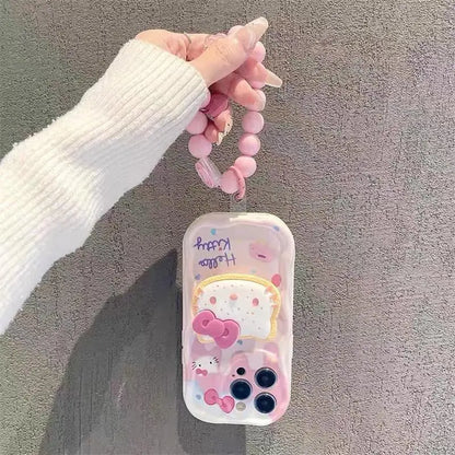 Kuromi x Hello Kitty Bracelet IPhone Case
