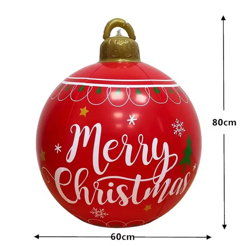 Giant Inflatable Christmas Ball — Make Your Yard Shine This Holiday!