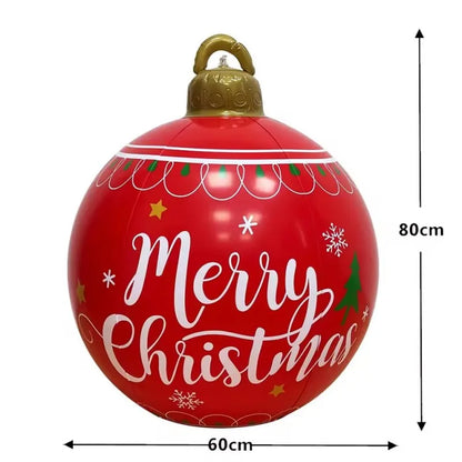 Giant Inflatable Christmas Ball — Make Your Yard Shine This Holiday!