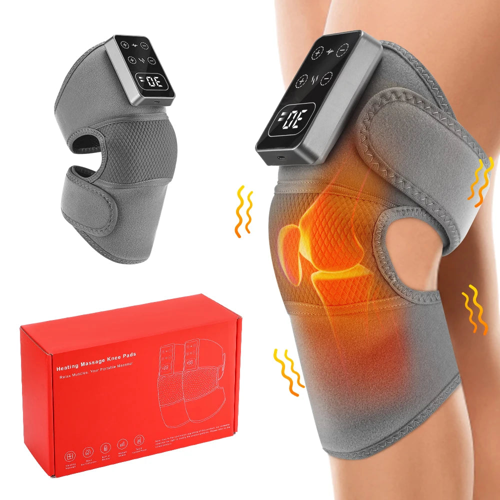 Electric Knee Heating Massager – Fast Pain Relief With 5 Smart Levels For Knees & Legs