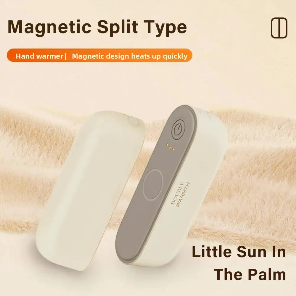 Magnetic Dual Hand Warmer | 2 In 1