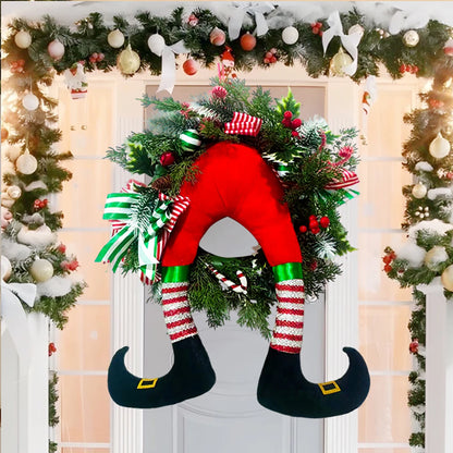 Cheeky Elf Butt Wreath