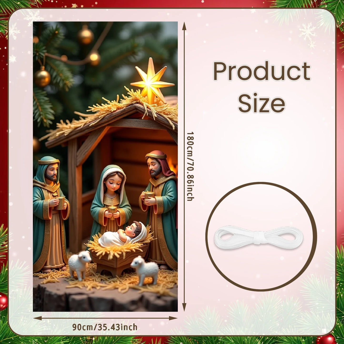 Christmas Door Cover Decorations