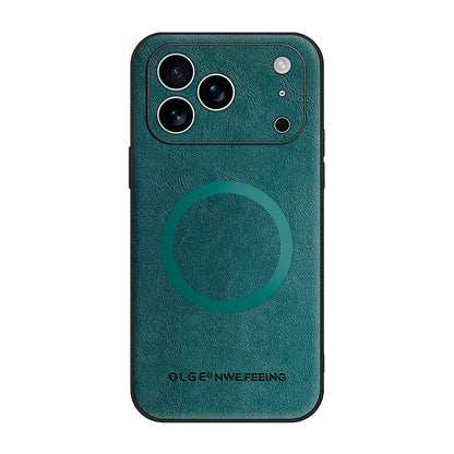 Luxury MagSafe Leather IPhone Case