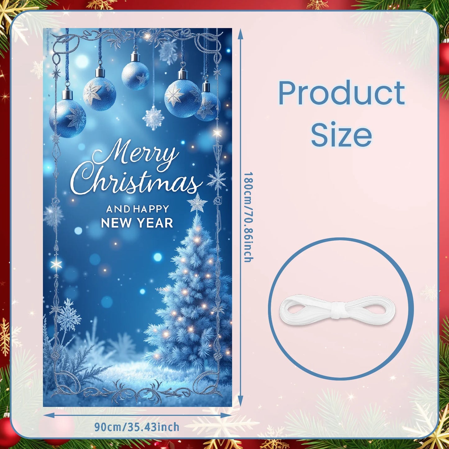 Christmas Door Cover Decorations