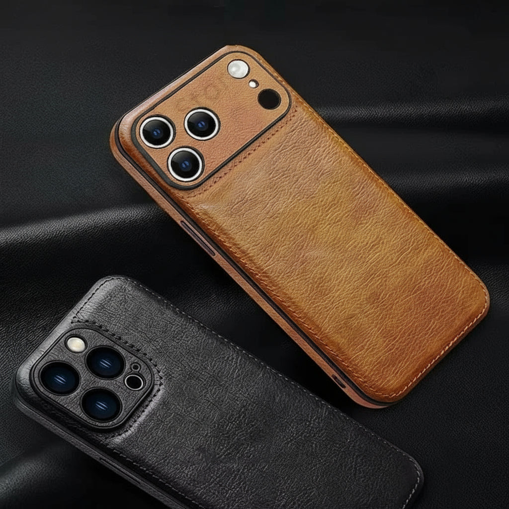 Handcrafted Soft Leather IPhone Case