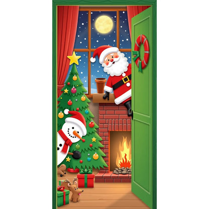 Christmas Door Cover Decorations
