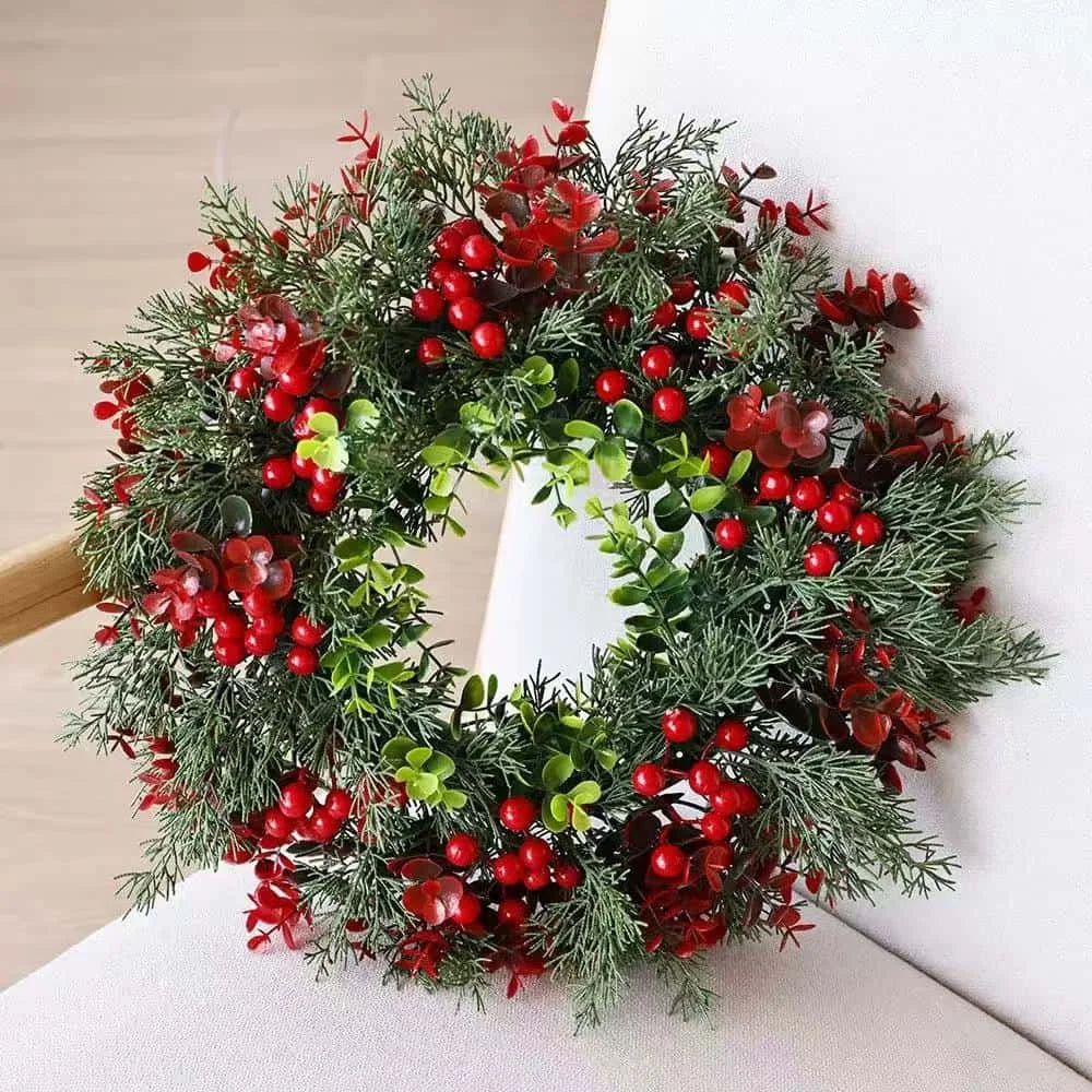 Christmas Berry Wreath | 40Cm - 15.74In