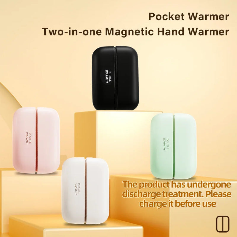 Magnetic Dual Hand Warmer | 2 In 1