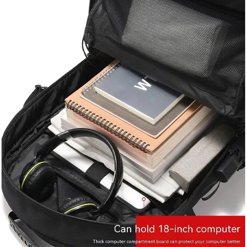 80L Large Travel Backpack – Expandable, Waterproof & Multi-Functional