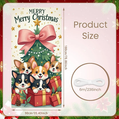 Christmas Door Cover Decorations